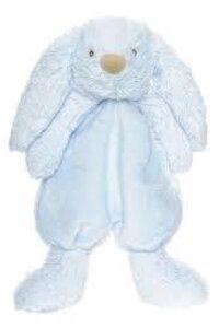 Teddykompaniet 2409-Lolli Bunnies Blanky, Blue - Taf Toys