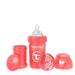 Twistshake Anti-Colic pudelīte 180ml Pearl Red - Elodie Details