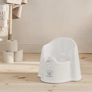 BabyBjörn BB Potty Chair White/Grey - BabyBjörn