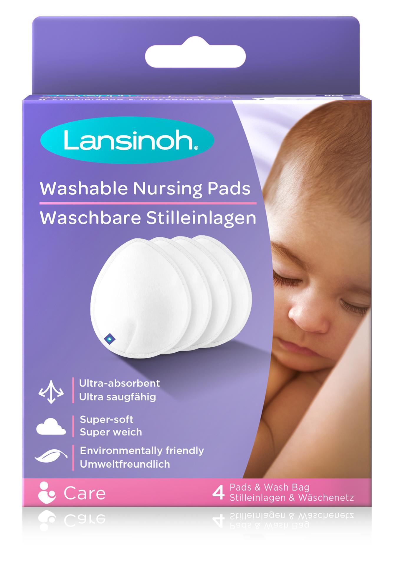 Lansinoh washable nursing pads 4pcs