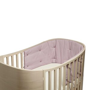 Leander bumper for Classic baby cot, Dusty Rose - Leander