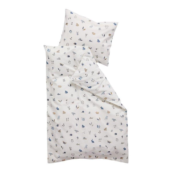 Leander Junior Bedding, 100x135 cm, Forrest Dusty Blue   - Leander