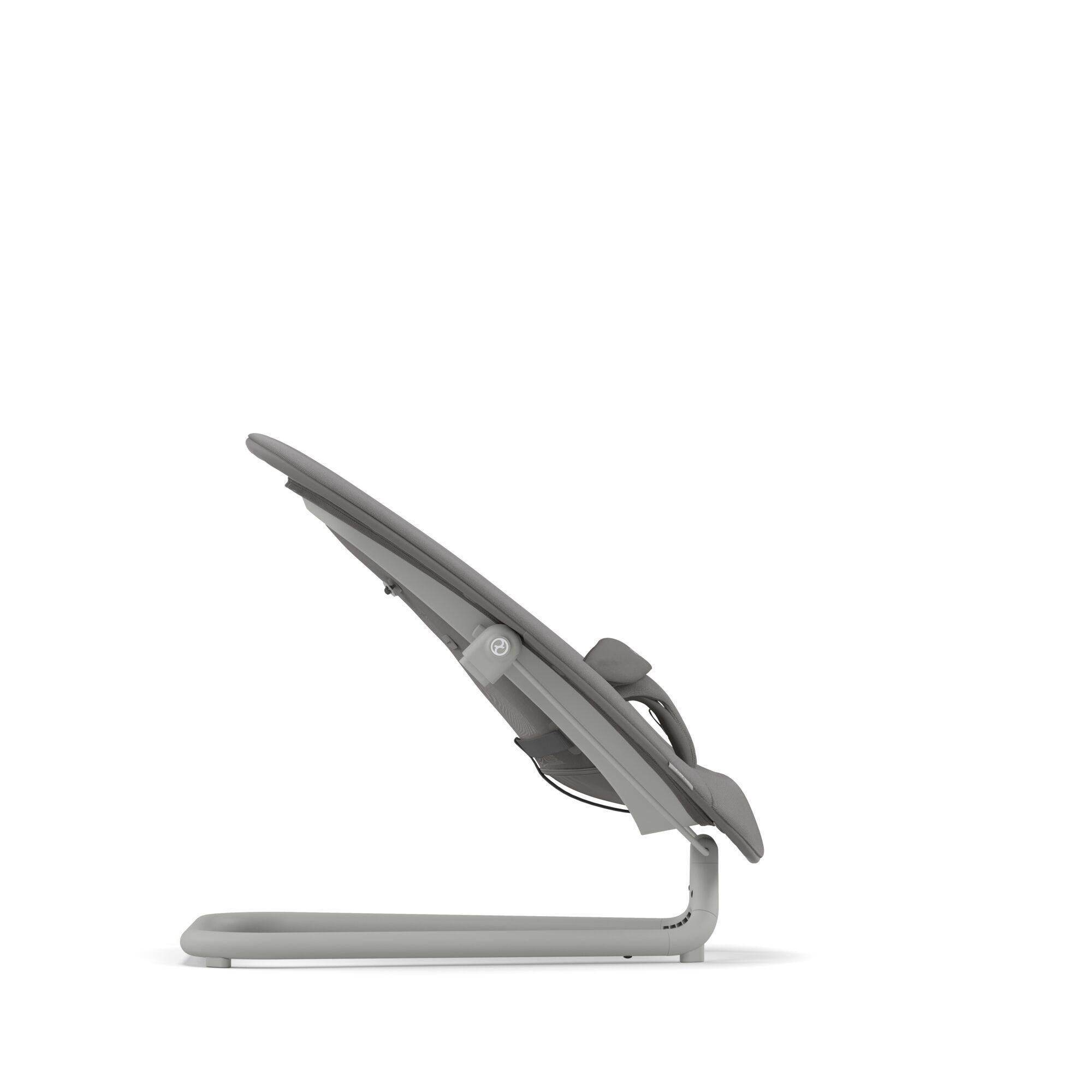 Cybex Lemo Bouncer - Transat compatible chaise haute Lemo Color Suede Grey