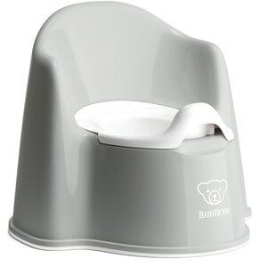 BabyBjörn BB Potty Chair White/Grey - Nordbaby