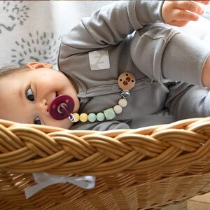 Nordbaby Silicone Pacifier clip - Nordbaby