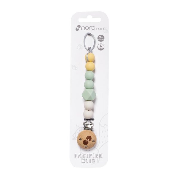 Nordbaby Silicone Pacifier clip - Nordbaby