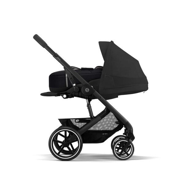 Cybex Balios S Lux 3in1 vežimėlio komplektas Moon Black - Cybex