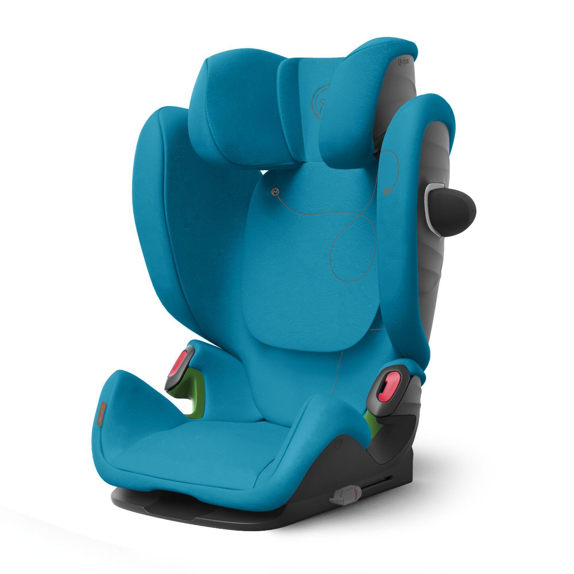 Cybex Pallas G i-Size 76-150cm car seat, Beach Blue | NordBaby™