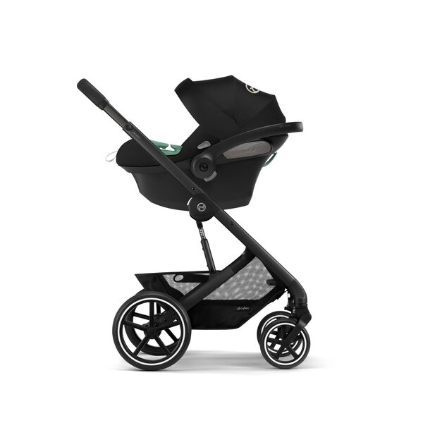 Cybex Balios S Lux 3in1 vežimėlio komplektas Moon Black - Cybex