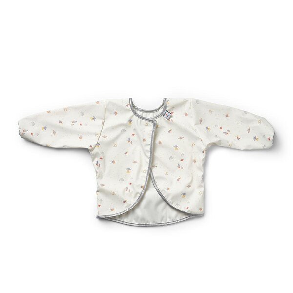 Elodie Details Longsleeved Baby Bib Playground Spaceland  - Elodie Details