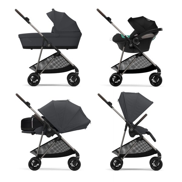 Cybex Melio buggy Monument Grey - Cybex