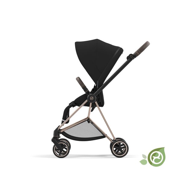 Cybex Mios V3 kergkäru Onyx Black, Rose Gold raamiga - Cybex