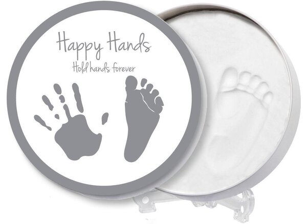 Dooky Happy Hands 2D Round tin handprint - Dooky