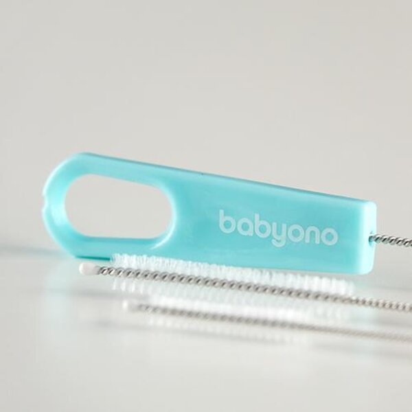 BabyOno Straw and tubes cleaning brushes - BabyOno