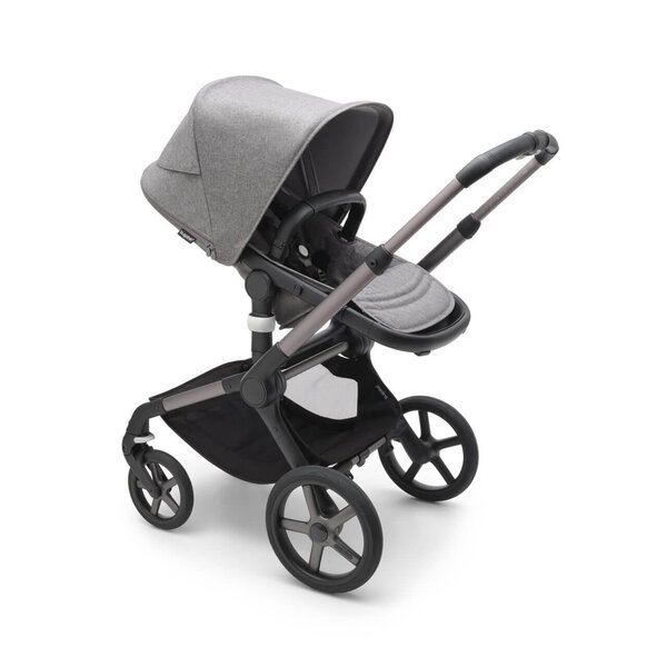 Bugaboo Fox 5 web set Graphite/Grey Melange, Grey Melange - Bugaboo