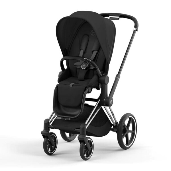 Cybex Priam V4 kомплект коляски Sepia Black, Chrome Black - Cybex