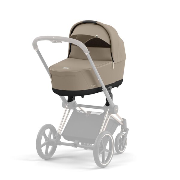 Cybex Priam V4 stroller set Cozy Beige, Frame Chrome Brown - Cybex