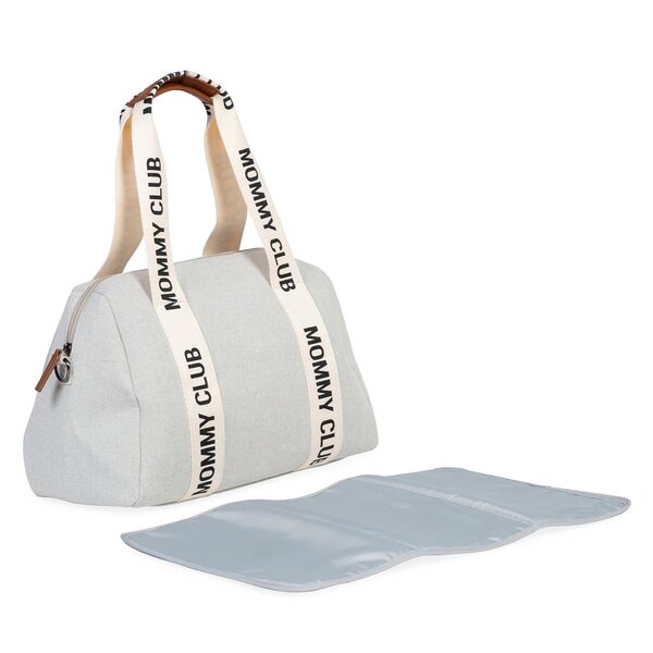 Childhome tarvikutekott Mommy Club Signature Off White - Childhome