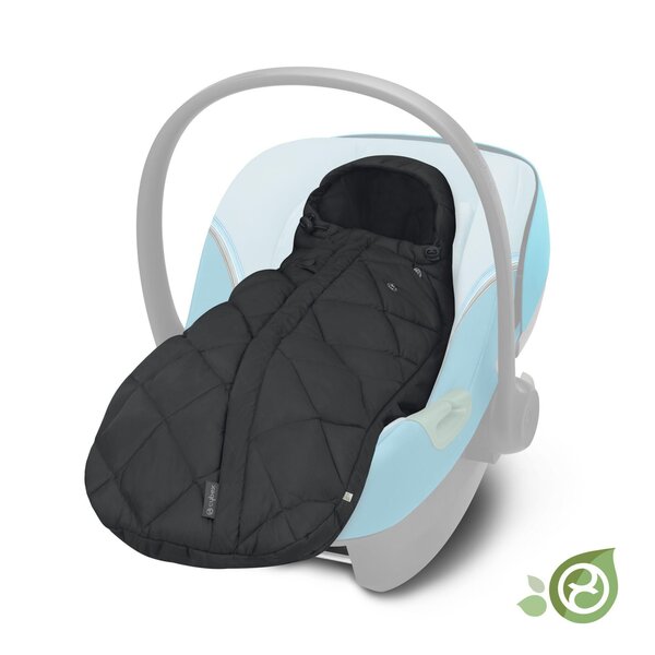 Cybex Snogga Mini 2 car seat footmuff, Moon Black - Cybex