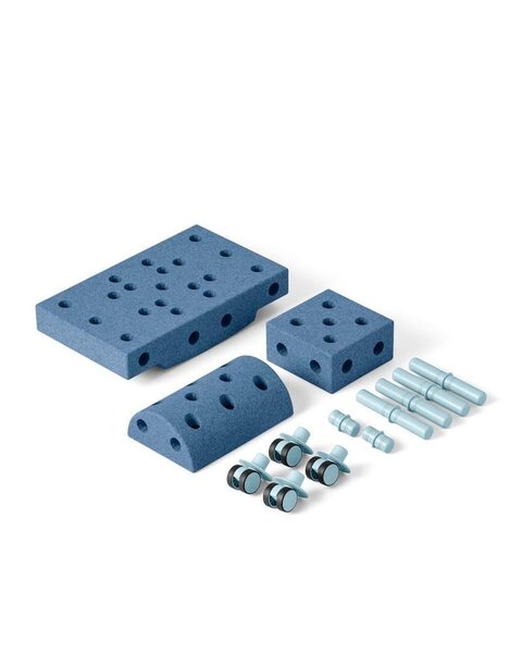 Modu building blocks Curiosity Set Deep Blue / Sky Blue - Modu