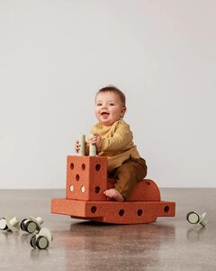 Modu building blocks Curiosity Set Burnt Orange / Dusty Green - Modu