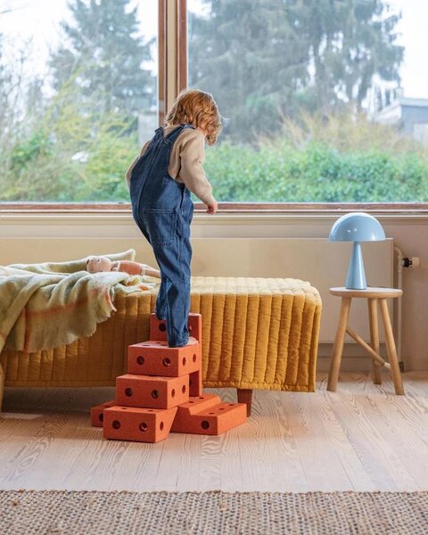 Modu building blocks Explorer Set Burnt Orange / Dusty Green - Modu