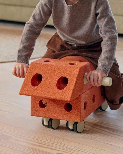 Modu building blocks Explorer Set Burnt Orange / Dusty Green - Modu