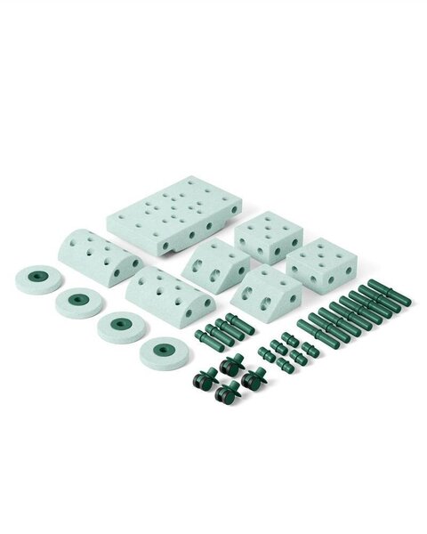 Modu building blocks Dreamer Set Ocean Mint / Forest Green - Modu