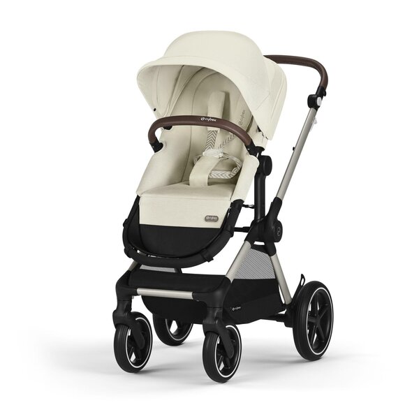 Cybex Eos Lux 2in1 stroller set Seashell Beige, taupe frame - Cybex