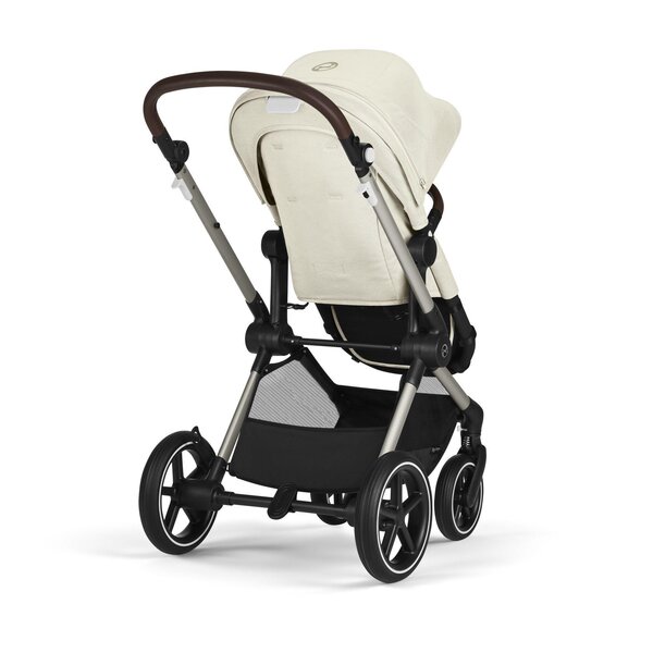 Cybex Eos Lux 2in1 stroller set Seashell Beige, taupe frame - Cybex