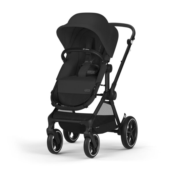 Cybex Eos Lux 2in1 stroller Moon Black, black frame - Cybex