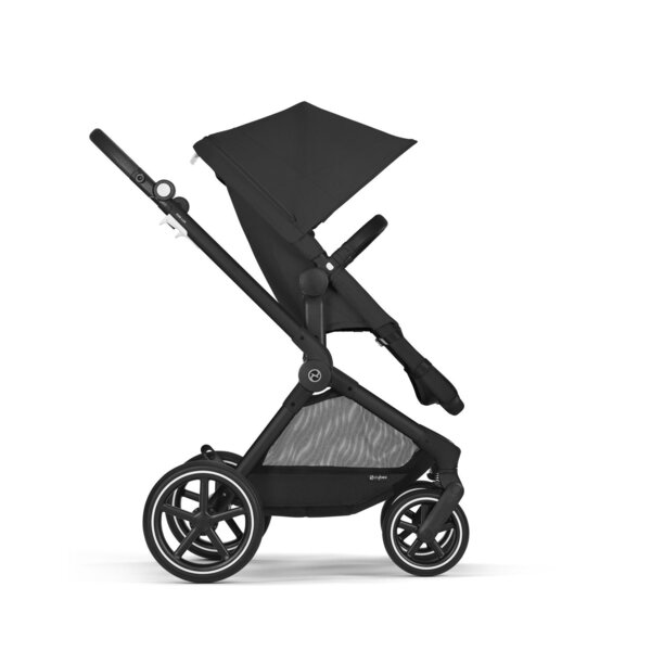 Cybex Eos Lux 2in1 stroller Moon Black, black frame - Cybex