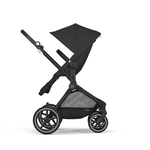 Cybex Eos Lux 2in1 stroller Moon Black, black frame - Cybex