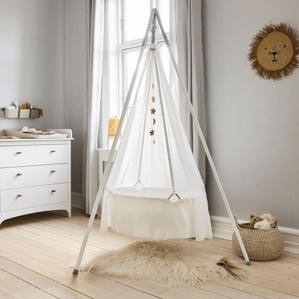 Leander Classic cradle incl. mattress, White - Leander