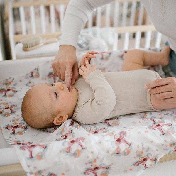 BabyOno sõrme hambahari ja igeme masseerija - BabyOno