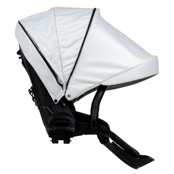 Nordbaby Active Lux kомплект коляски Black & White, Chrome Black - Nordbaby