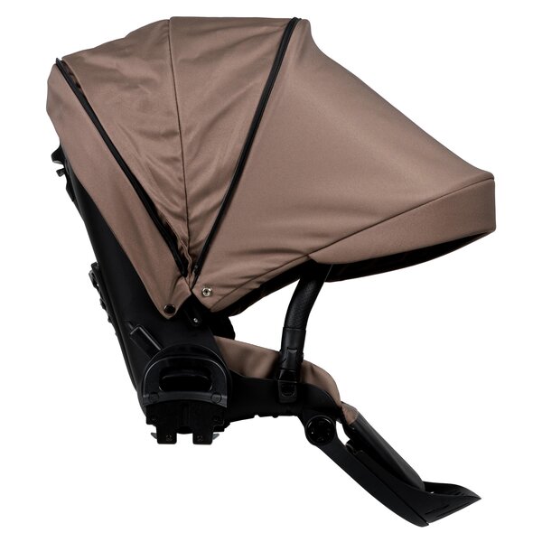 Nordbaby Active Lux kомплект коляски Chocolate Brown, Chrome Black - Nordbaby