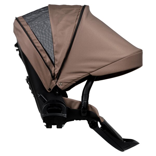 Nordbaby Active Lux kомплект коляски Chocolate Brown, Chrome Black - Nordbaby