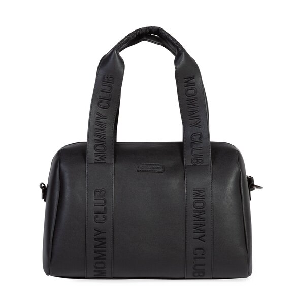 Childhome tarvikutekott Mommy Club Signature Vegan Leather Black - Childhome