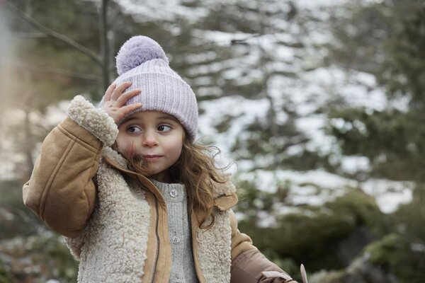 Elodie Details Wool Beanie Lavender Love - Elodie Details