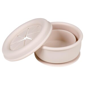 Nordbaby silicone snack cup, Beige - Nordbaby