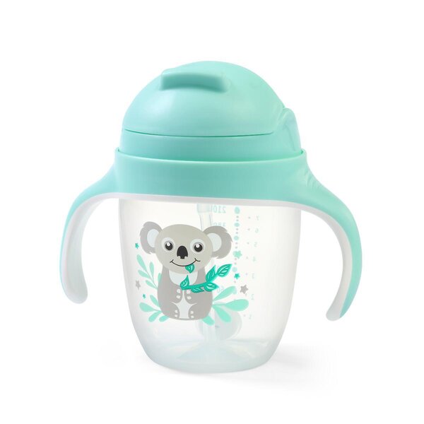 BabyOno sippy cup with weighted straw Green - BabyOno