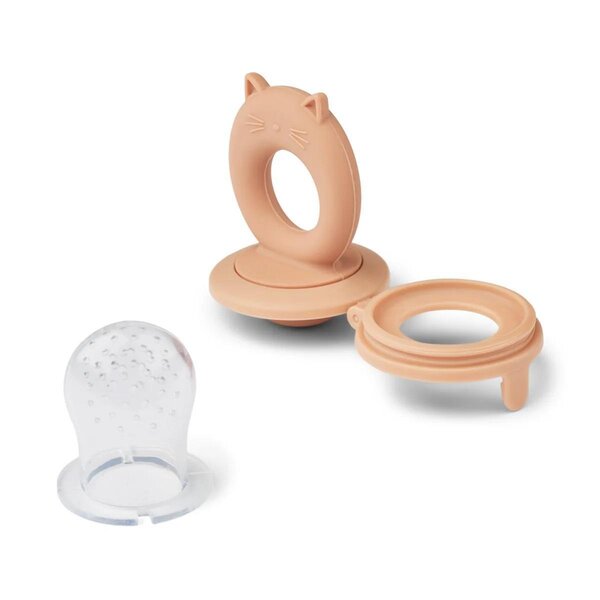 Liewood Cat Shape Food Feeder 2-Pack, Miranda  - Liewood