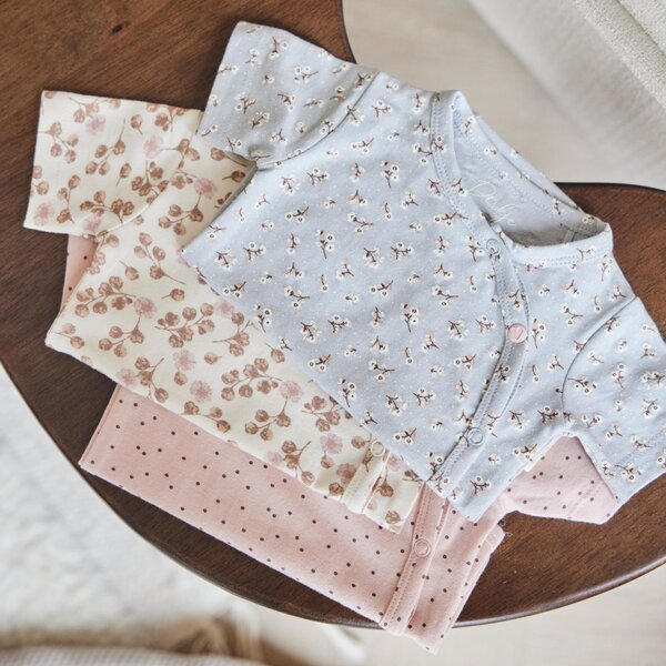 Dirkje Baby body 3-pack ss organic cotton - Dirkje