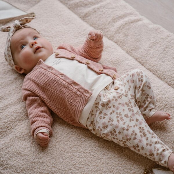 Dirkje Baby trousers + headband organic cotton - Dirkje