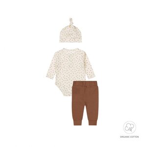 Dirkje 2 pce babysuit + hat organic cotton - Dirkje