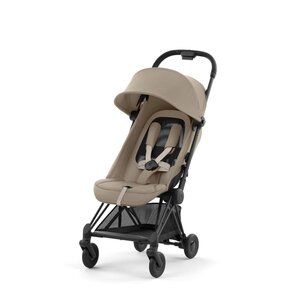 Cybex Coya прогулочная коляска Cozy Beige, matt black frame  - Cybex