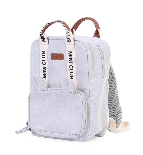 Childhome Mini club signature kids backpack Off White - Childhome