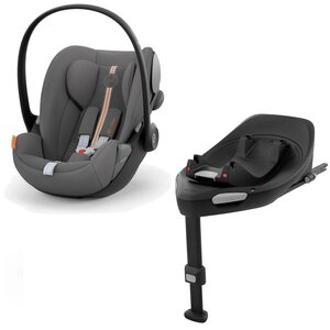 Cybex Cloud G i-Size 40-87cm, car seat Plus Lava Grey with Base G - Cybex