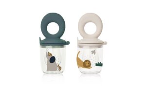 Liewood Miranda Printed Food Feeder 2-Pack - Liewood